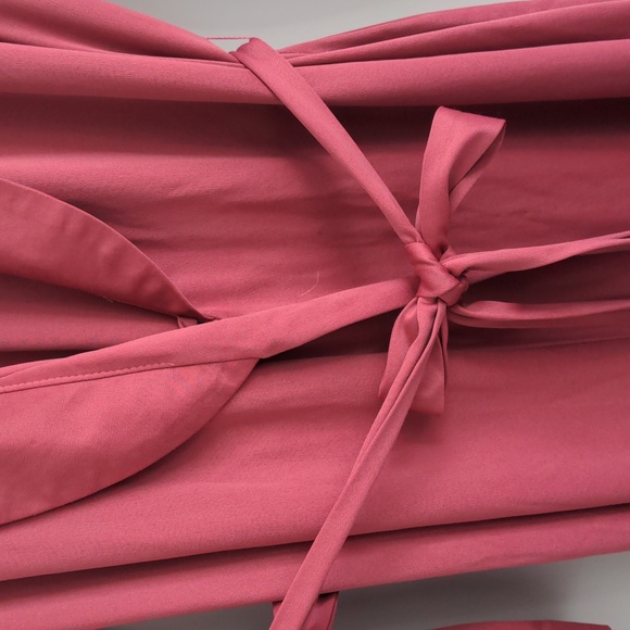 St Michael Marks & Spencer Womens Vintage Full Length Robe Pockets, Rose, Size M - Picture 8 of 12